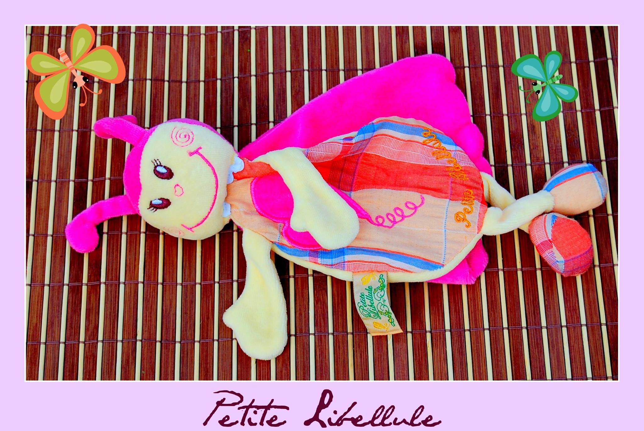 Les trois doudous Petite Libellule