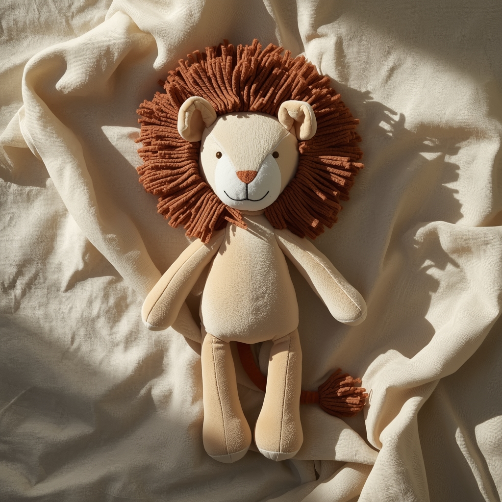 Kaefra vu de dessus, crinière et cœur madras